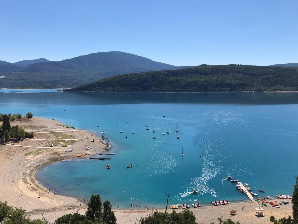 Les Gites Du Verdon, Cote Lac Sainte-Croix-de-Verdon Bagian luar foto